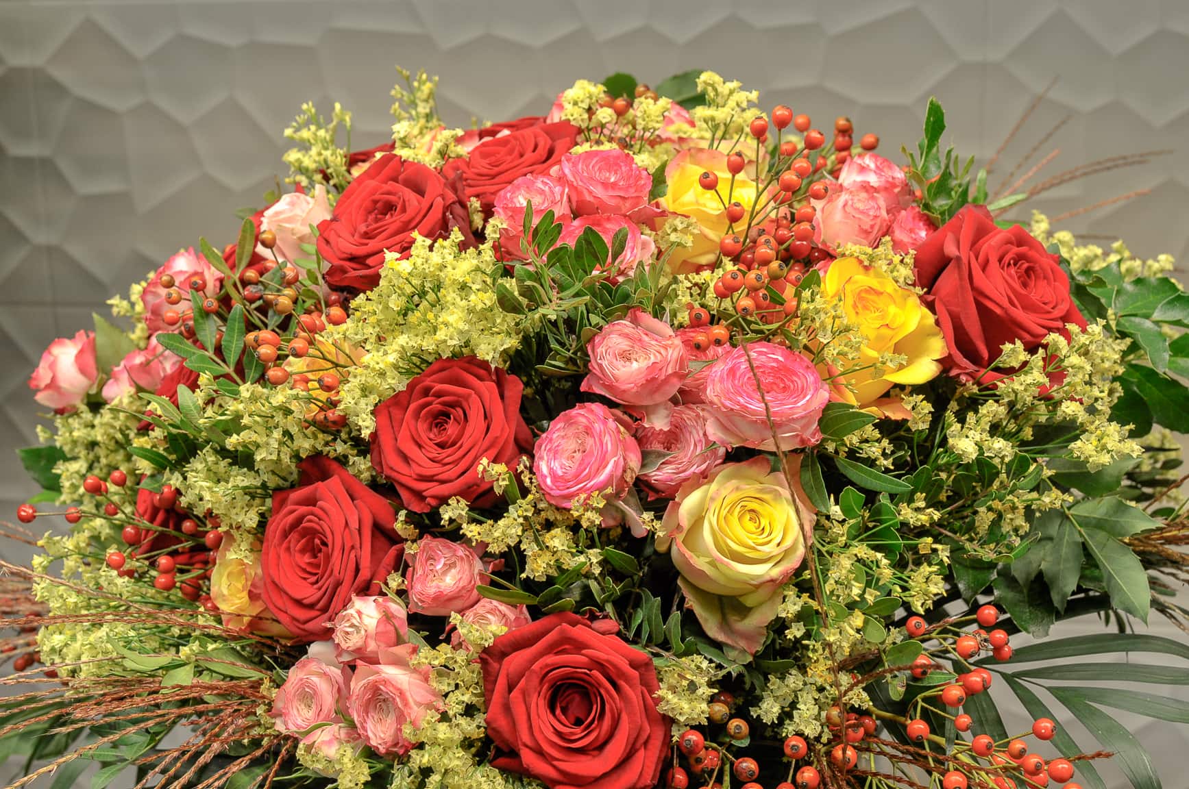 Grand bouquet de fleurs - Blumstein Fleuriste Strasbourg