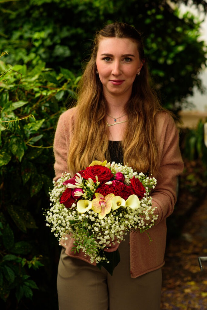 Bouquet de marié de stylisé structuré_
