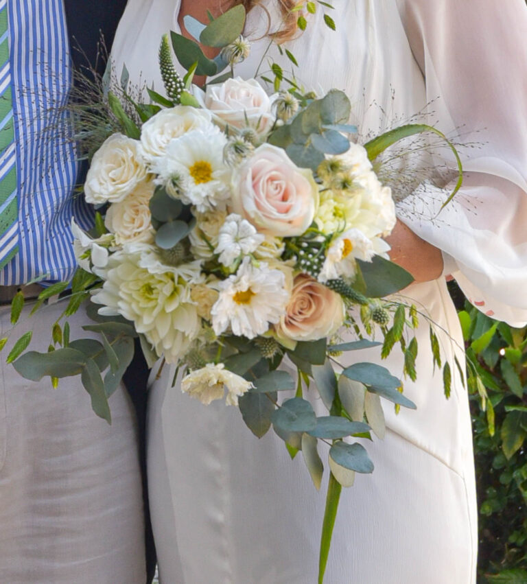 les fleurs blanche du jardin_